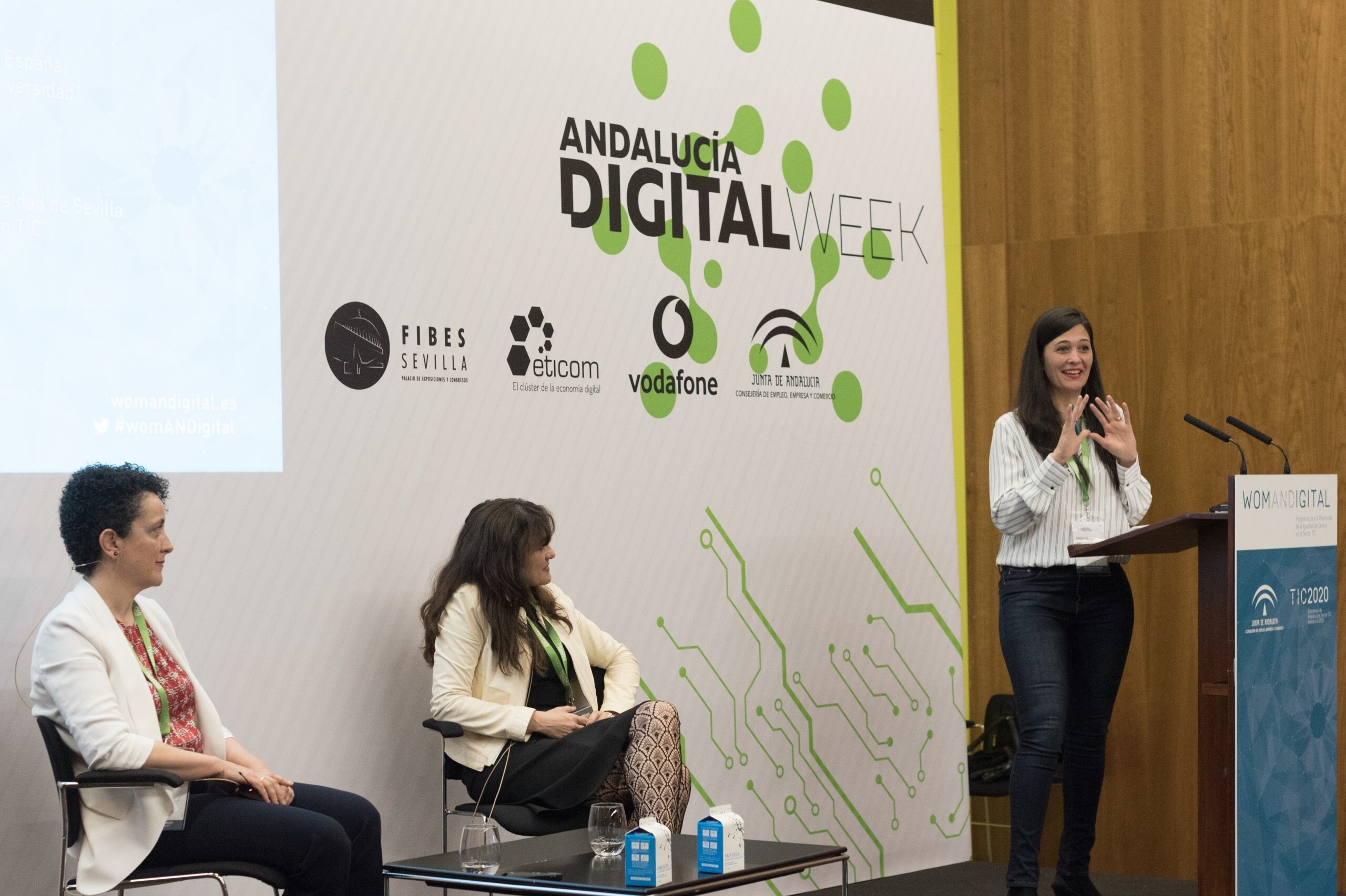 Exposición en la Jornada Womandigital Sevilla 2018