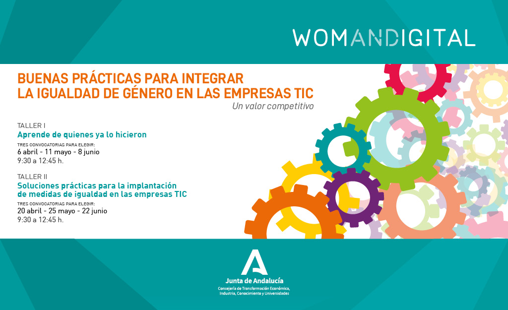 #WomANDigital: Taller motivacional 2- 22 junio "Soluciones prácticas para la implantación de medidas de igualdad en las empresas TIC"