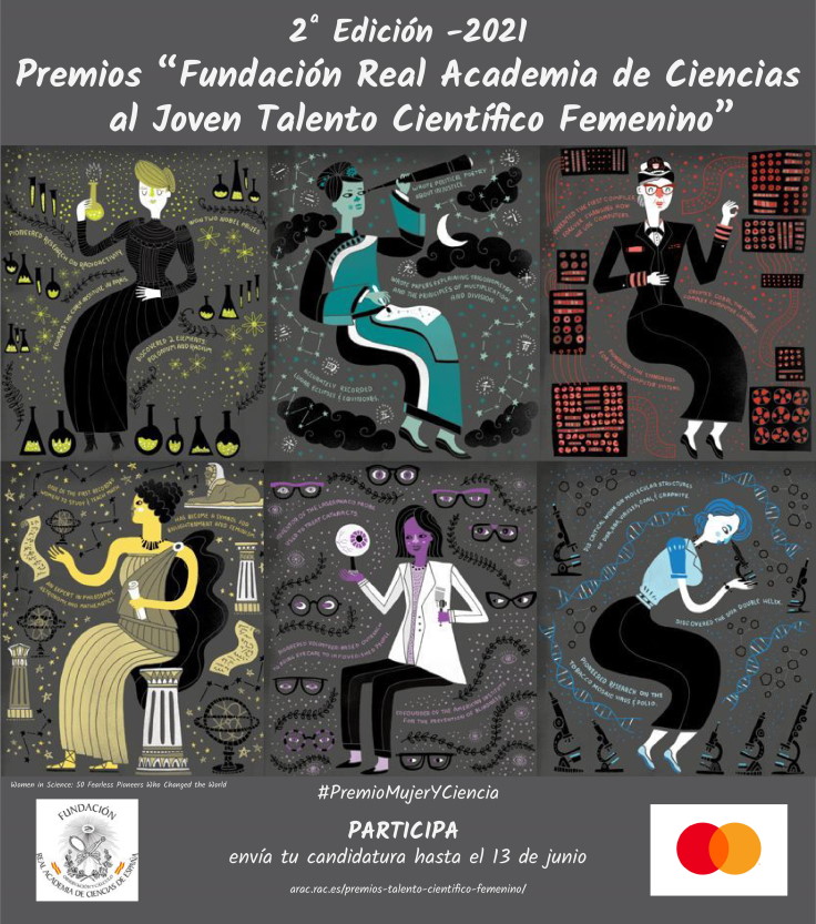 2ª Edición Premios Fundación Real Academia de las Ciencias al Joven Talento Científico Femenino" (2021)