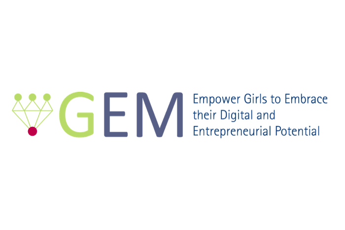 Logotipo de GEM – Empower Girls to Embrace their Digital and Entrepreneurial Potential