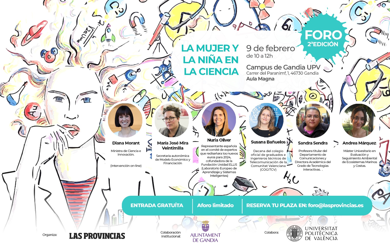 II Jornada del Día Internacional de la Mujer y la Niña en la Ciencia en la UPV