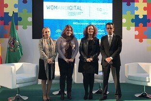 Empleo y Diputación de Sevilla se adhieren a WomANDigital para impulsar la igualdad de oportunidades en el sector TIC