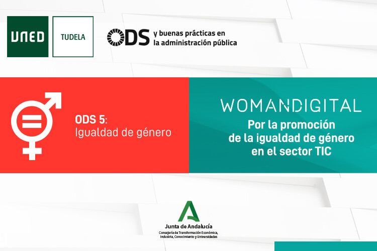 cartel de ODS 5 y buenas prácticas en la administración